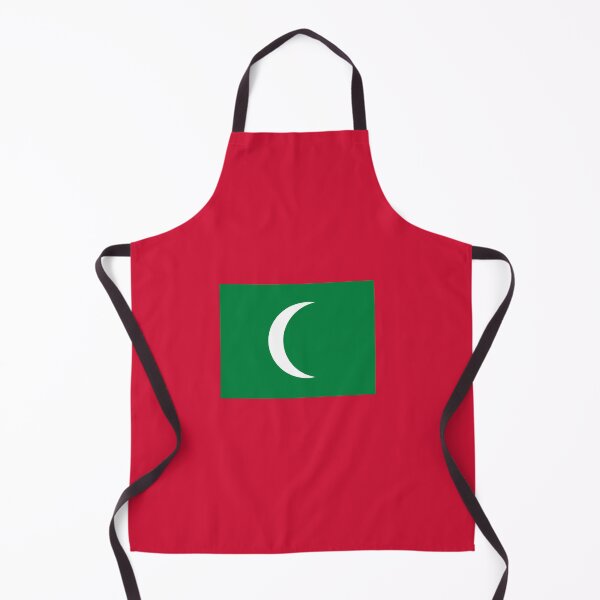 Item preview, Maldives Flag designed and sold by flagshop.