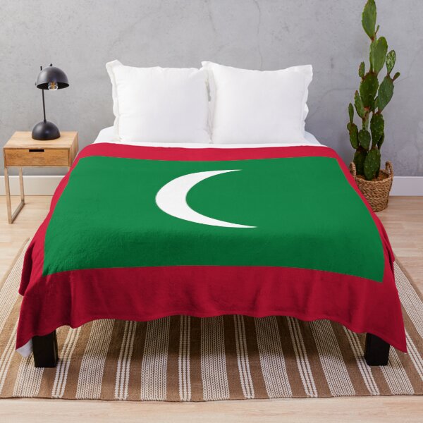 Item preview, Maldives Flag designed and sold by flagshop.