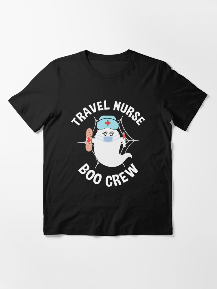 Travel Nurse Boo Crew Funny Halloween Nursing gift' Men's T-Shirt