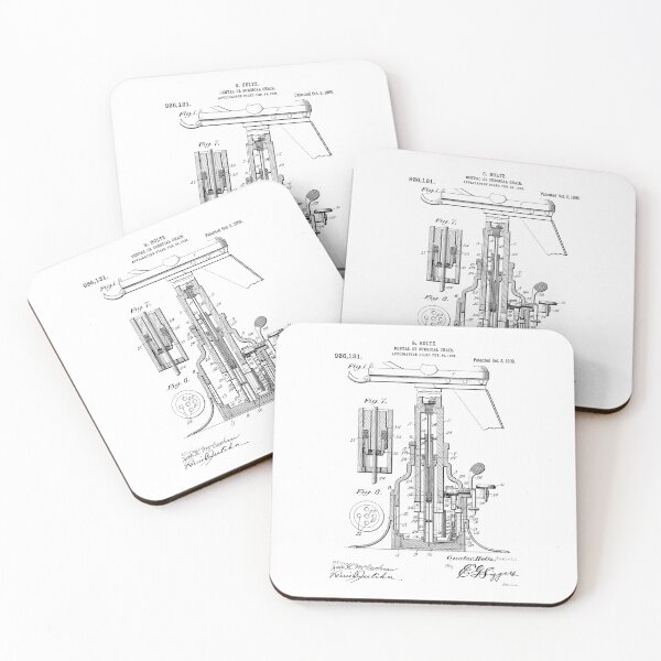 Item preview, Dental or Surgical 1909 patent designed and sold by InkedArtPrints.