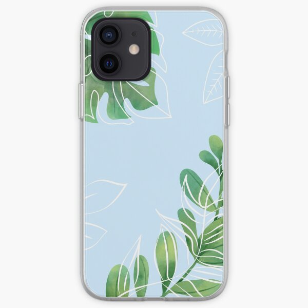 Tropical Leaf iPhone Soft Case