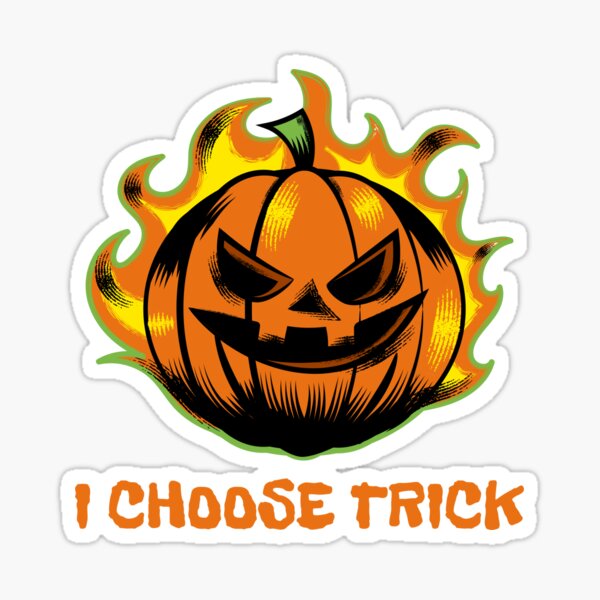 Item preview, Jack-O'-Lantern – I Choose Trick designed and sold by HaPenny.