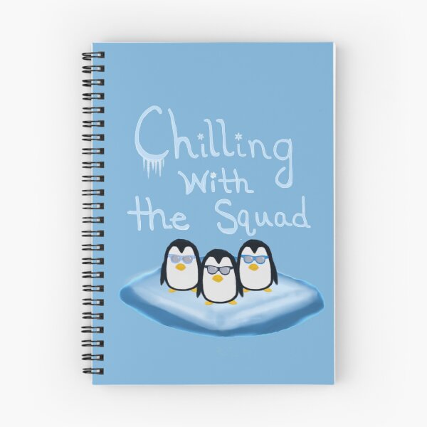 Item preview, Chilling with the Squad Penguins designed and sold by ArtistrybyNat.