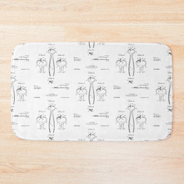 Item preview, Dental Pliers for Holding Teeth 1911 patent designed and sold by InkedArtPrints.