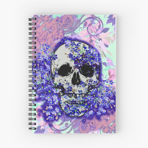Item preview, Flowered Skull designed and sold by incarnations.