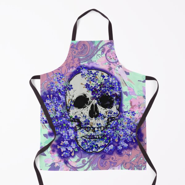Item preview, Flowered Skull designed and sold by incarnations.