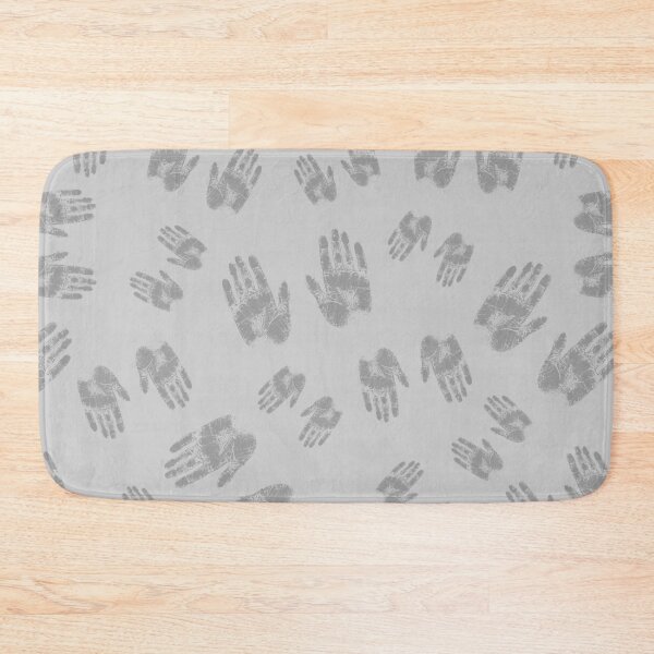 Item preview, Handprints light grey designed and sold by Kamiri.