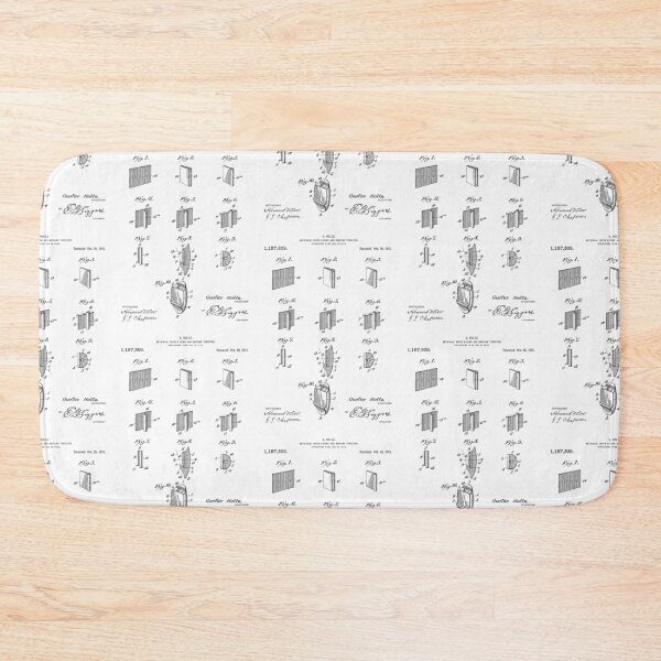 Item preview, Artificial Tooth Facing and Backing 1915 patent designed and sold by InkedArtPrints.