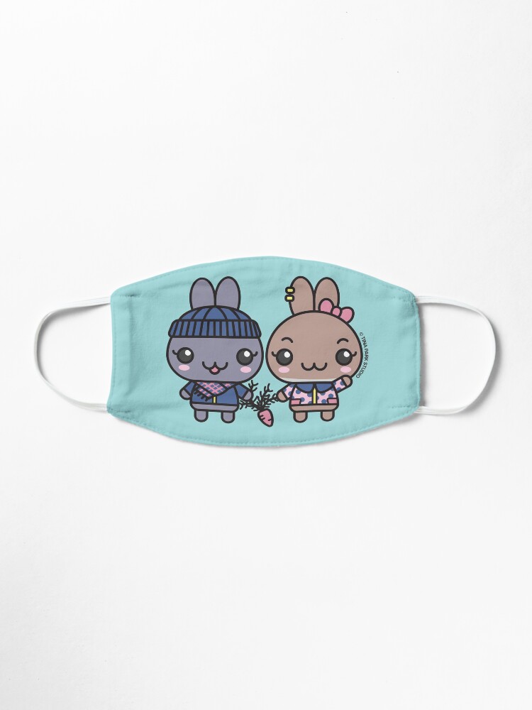Alternate view of Meeko and Bambi Rabbits Mask
