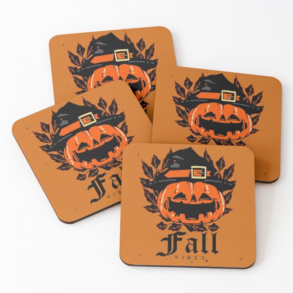 Item preview, Fall Vibes Halloween Jack o Lantern designed and sold by WriteThatDown.