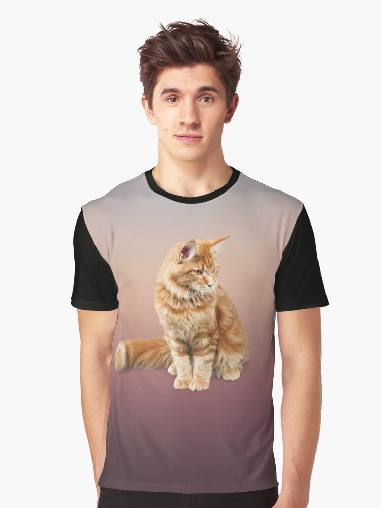 maine coon cat shirt