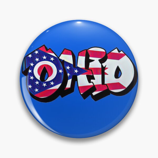 Item preview, Ohio Flag Graffiti (By Graffiti Muscle) designed and sold by Dude  Stuff.