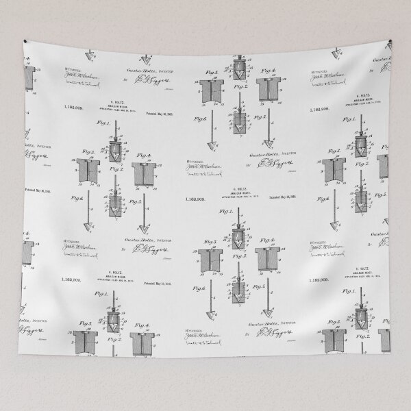 Item preview, Amalgam Mixer 1916 patent designed and sold by InkedArtPrints.