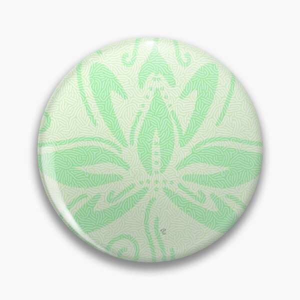 Item preview, Green flower and repeated pattern designed and sold by BV-creas.