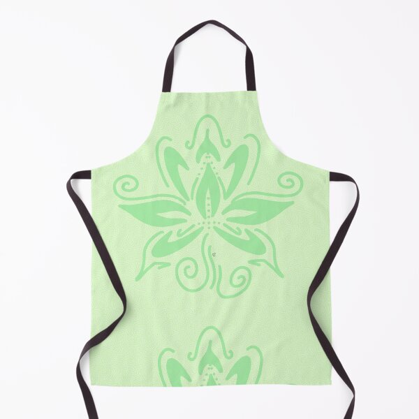 Item preview, Green flower and repeated pattern designed and sold by BV-creas.