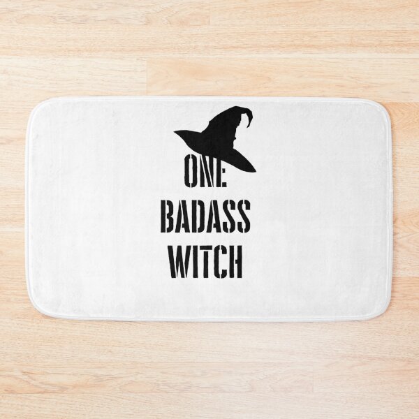 Item preview, One badass witch Sassy witch quote For Halloween  designed and sold by WearwhatUthink.