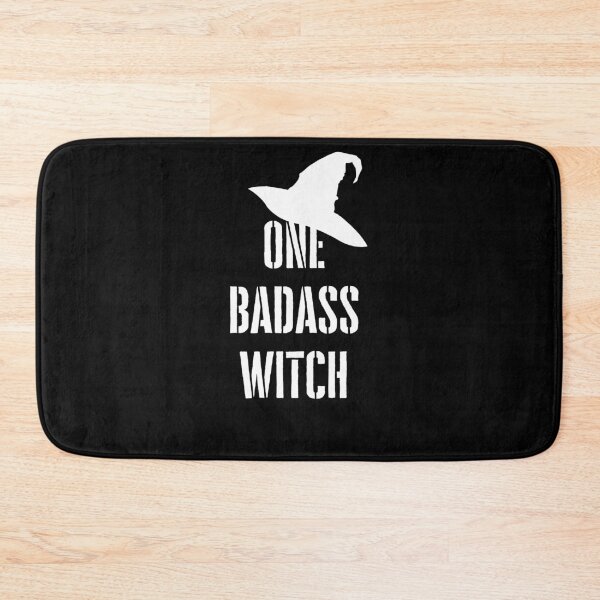 Item preview, One badass witch Sassy witch quote For Halloween  designed and sold by WearwhatUthink.
