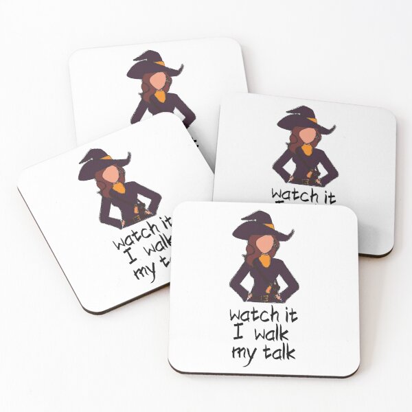 Item preview, Watch it I walk my talk witch Sassy witch quote For Halloween  designed and sold by WearwhatUthink.