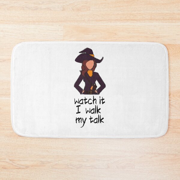 Item preview, Watch it I walk my talk witch Sassy witch quote For Halloween  designed and sold by WearwhatUthink.