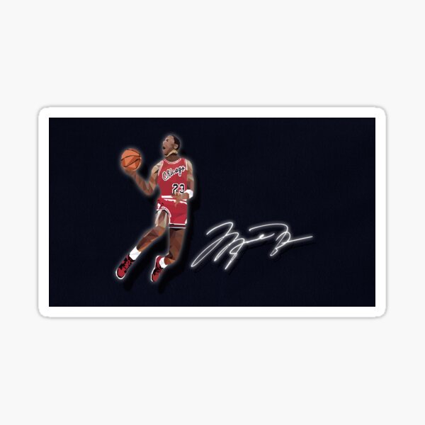 Signature Jordan Sticker