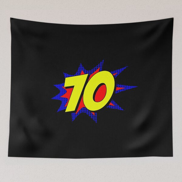 Item preview, Superhero 70 Years Old Birthday designed and sold by flippinsg.