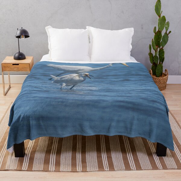 Item preview, Snowy Egret and Great egret 3 designed and sold by KensLensDesigns.