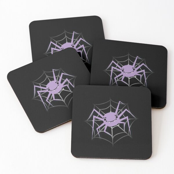 Item preview, Purple spider in a web designed and sold by jazzydevil.