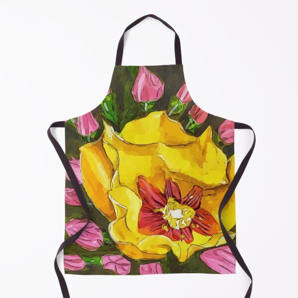 Item preview, Yellow cactus flower from the state of Arizona - WelshDesigns designed and sold by welshdesigns.