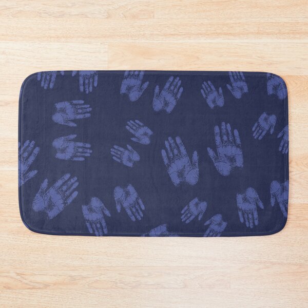Item preview, Handprints dark blue designed and sold by Kamiri.
