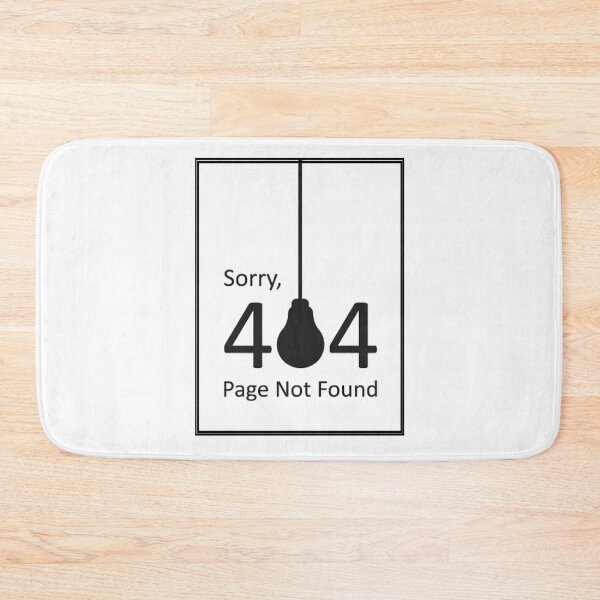 Item preview, 404 ERROR - SORRY, PAGE NOT FOUND designed and sold by NedjmBzf96.