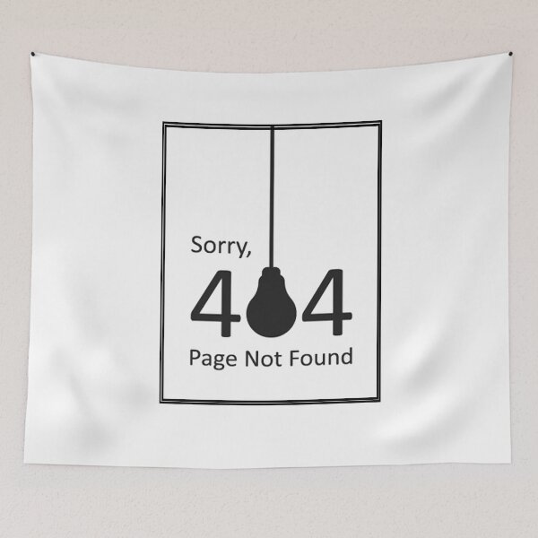 Item preview, 404 ERROR - SORRY, PAGE NOT FOUND designed and sold by NedjmBzf96.