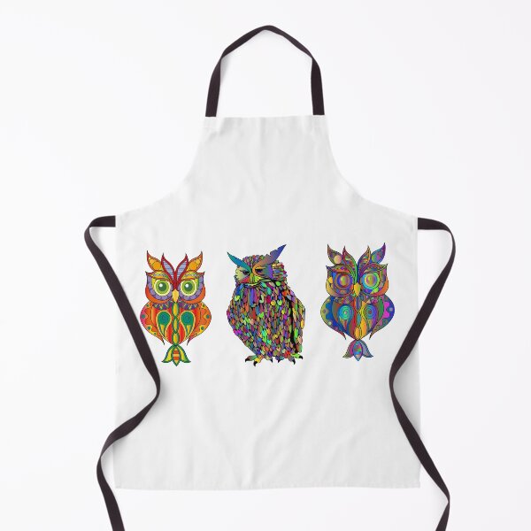 Item preview, Owls - Three Stained Glass Style designed and sold by ittybittyowl.