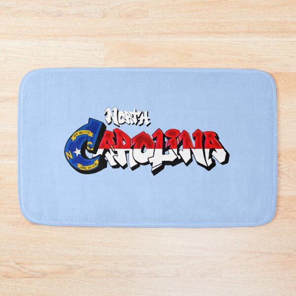 Item preview, North Carolina Flag Graffiti (By Graffiti Muscle) designed and sold by Dude  Stuff.