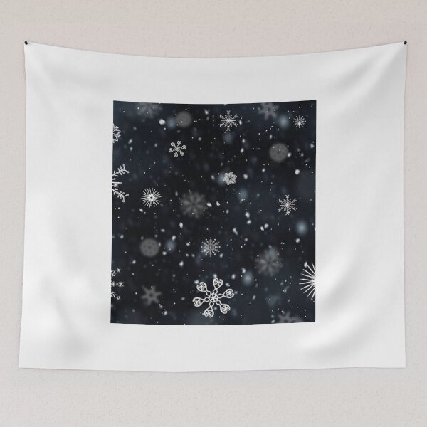 Aperçu de l'œuvre Snowflakes winter chrismas holiday Pattern/Flocons de neige créée et vendue par Vanchys.