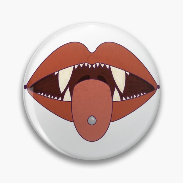 Item preview, Fangs and Tongue Piercing designed and sold by camjades.
