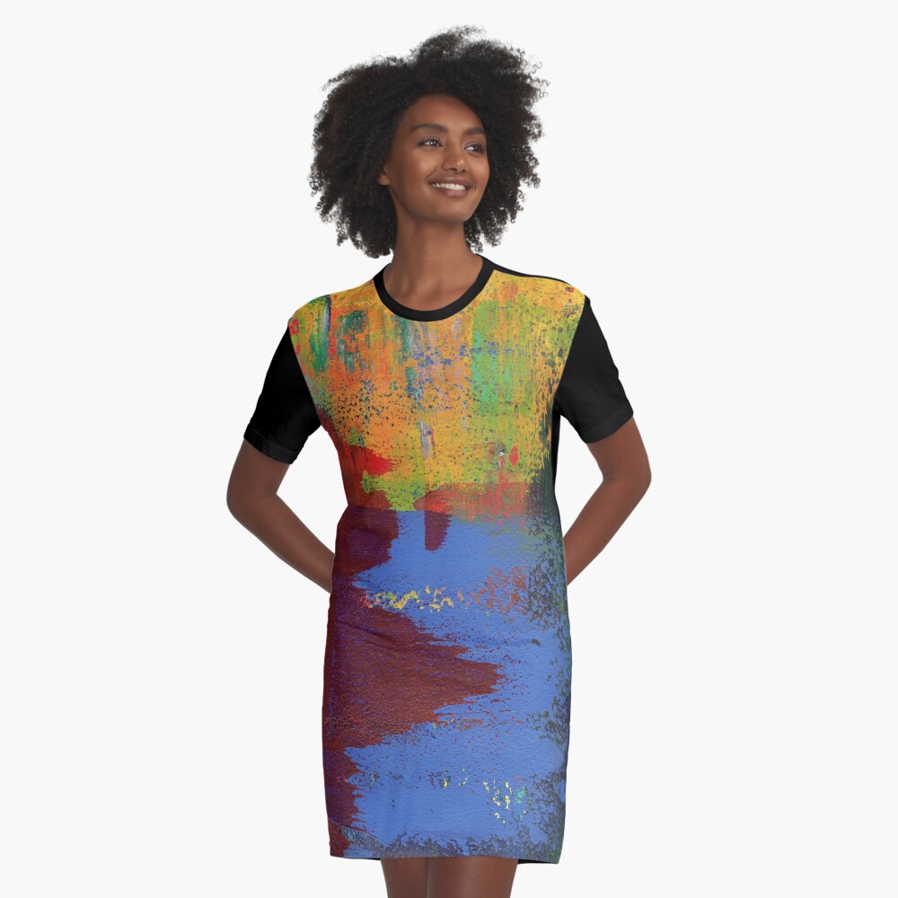 Bold Nuance I Graphic T-Shirt Dress