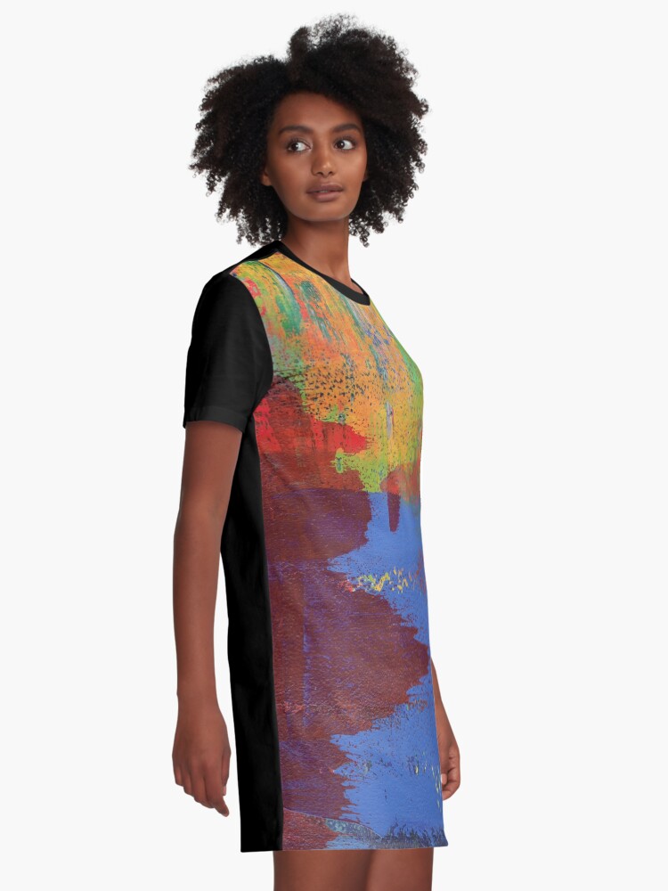 Alternate view of Bold Nuance I Graphic T-Shirt Dress