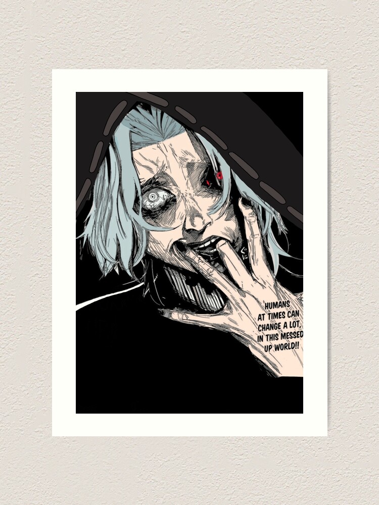 Seidou Takizawa Fan Art Art Print Tokyo Ghoul Art Print By Kikkisco Redbubble