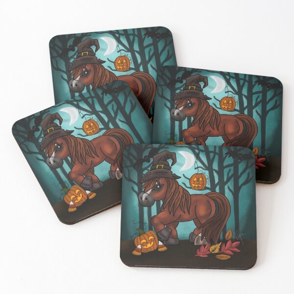 Item preview, Halloween Pony (1) - Customizable Horse Color designed and sold by RogueAnimals.
