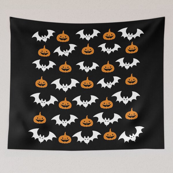 Item preview, Halloween bats and pumpkins designed and sold by khaled11591.