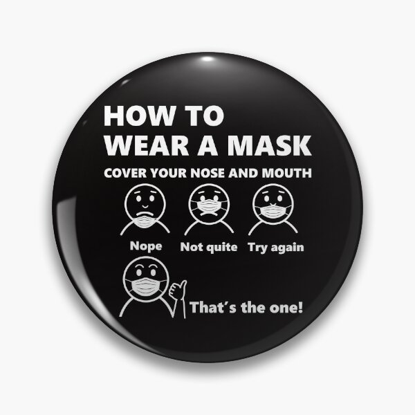 Item preview, how to wear a mask designed and sold by OzyManDiaS90.
