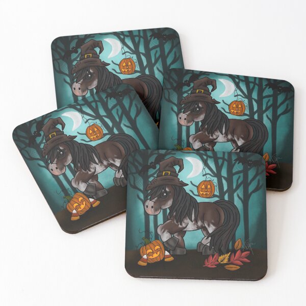 Item preview, Halloween Pony (2) - Customizable Horse Color designed and sold by RogueAnimals.