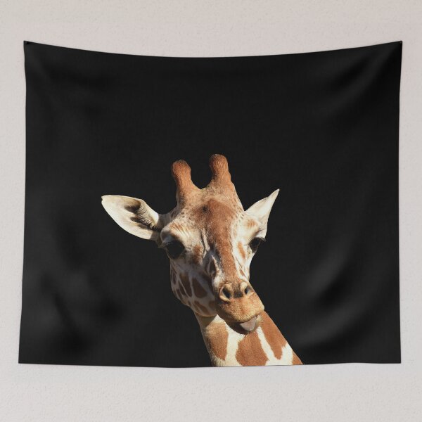 Item preview, Cute Giraffe tongue out designed and sold by africanvisuals.
