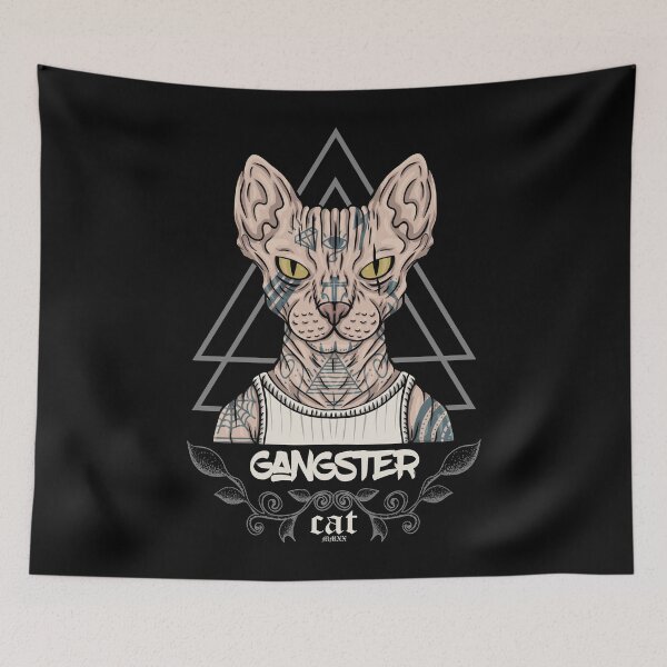 Item preview, Cat ganster designed and sold by Sasha-Arts.