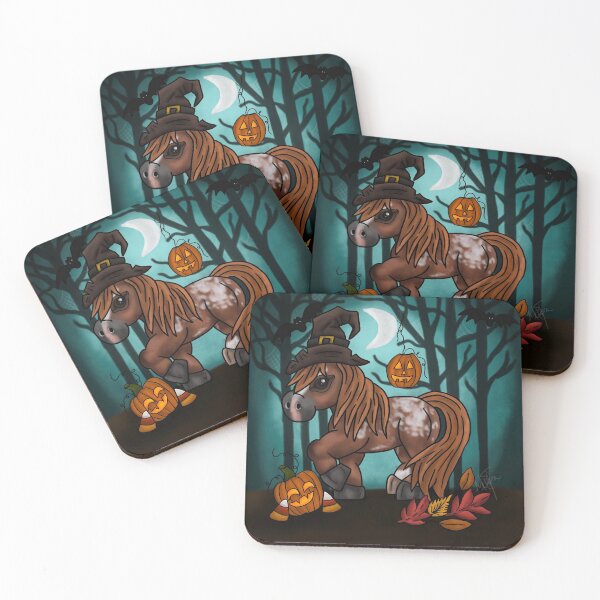 Item preview, Halloween Pony (3) - Customizable Horse Color designed and sold by RogueAnimals.