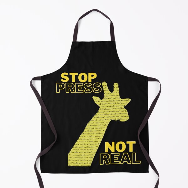Item preview, Giraffes Not Real Stop Press!! designed and sold by DesignsofNote.
