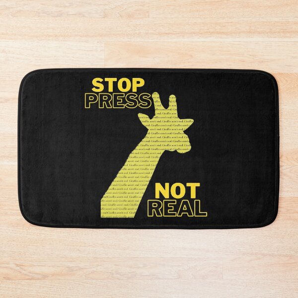 Item preview, Giraffes Not Real Stop Press!! designed and sold by DesignsofNote.