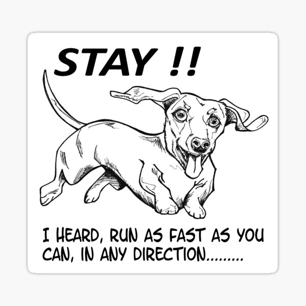 Item preview, Running Dachsund designed and sold by Stevesax.