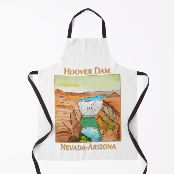 Item preview, Hoover Dam on the Colorado River, on the Nevada-Arizona border. This dam creates Lake Mead. - WelshDesigns designed and sold by welshdesigns.