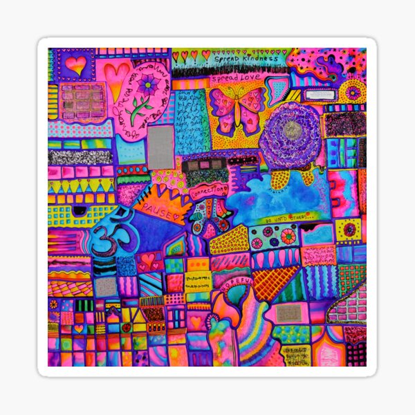 Pandemic Patchwork Sticker